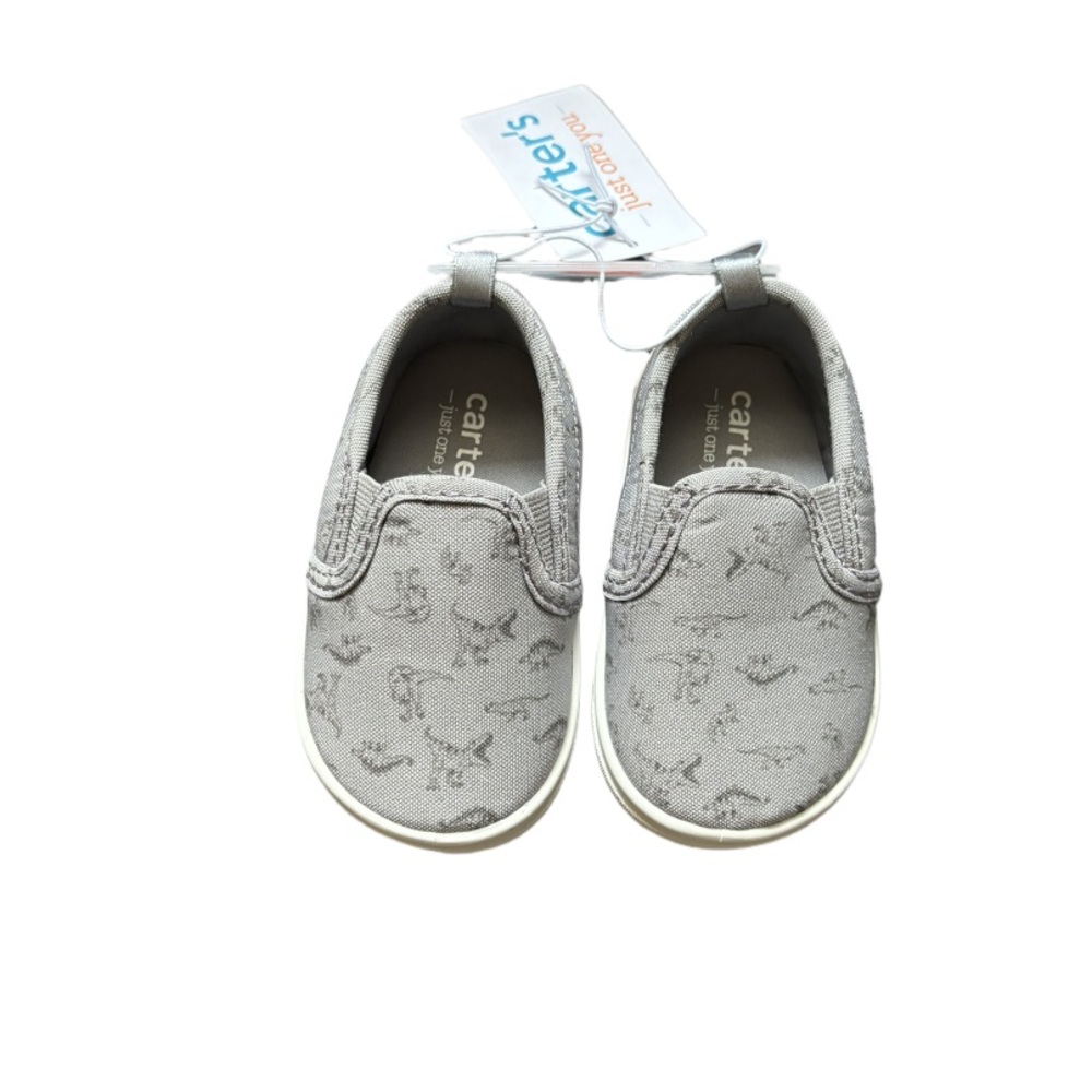 Carter's Gray Kids Slip-On Shoes